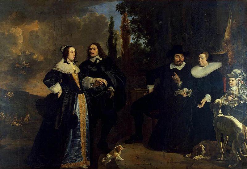 Bartholomeus van der Helst Portrait of a Family oil painting picture
